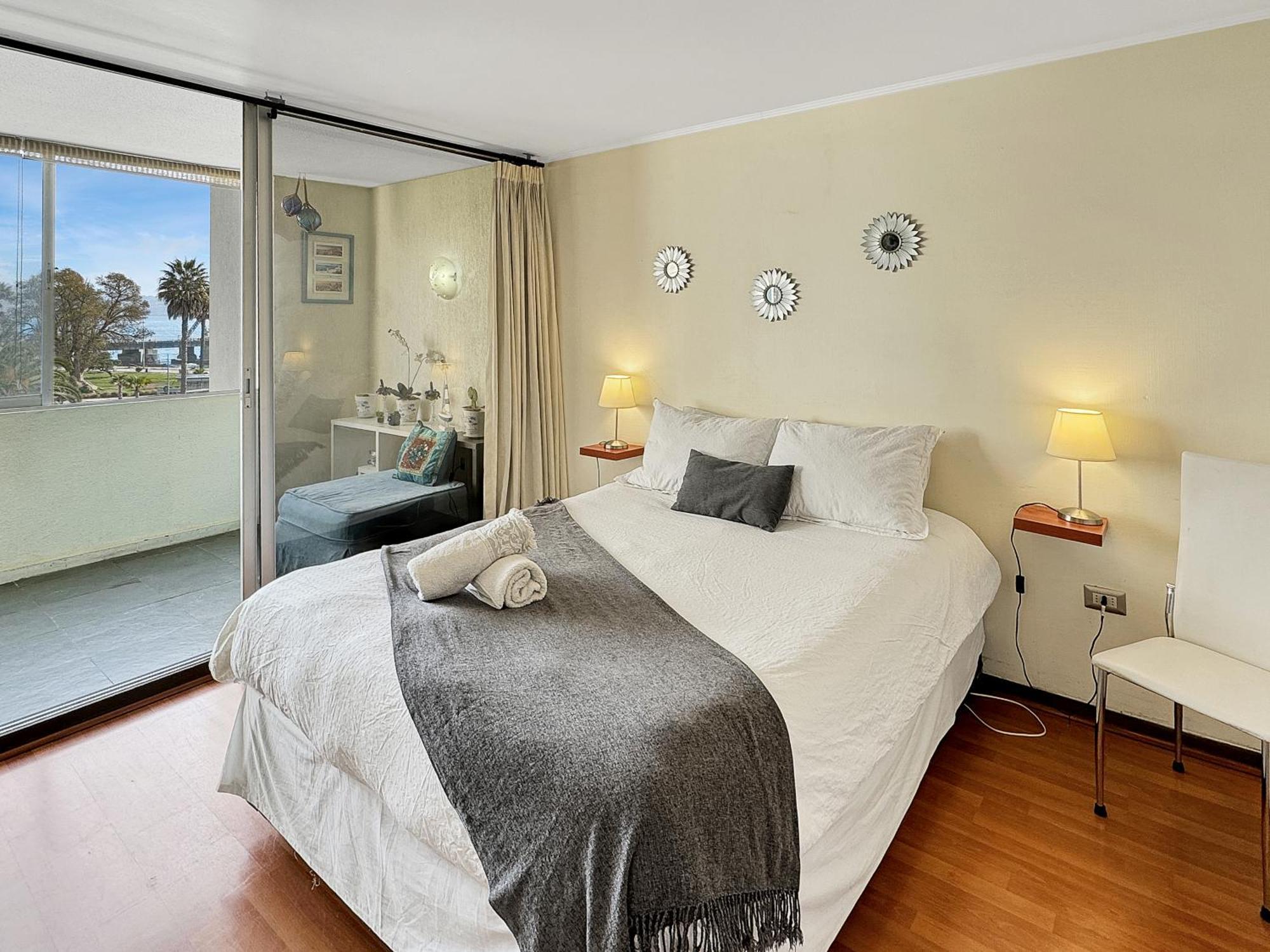 Apartamento Depto Con Vista Al Mar En La Costanera De Vina *